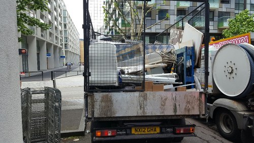 Clutter-free home after Crouch End clearance